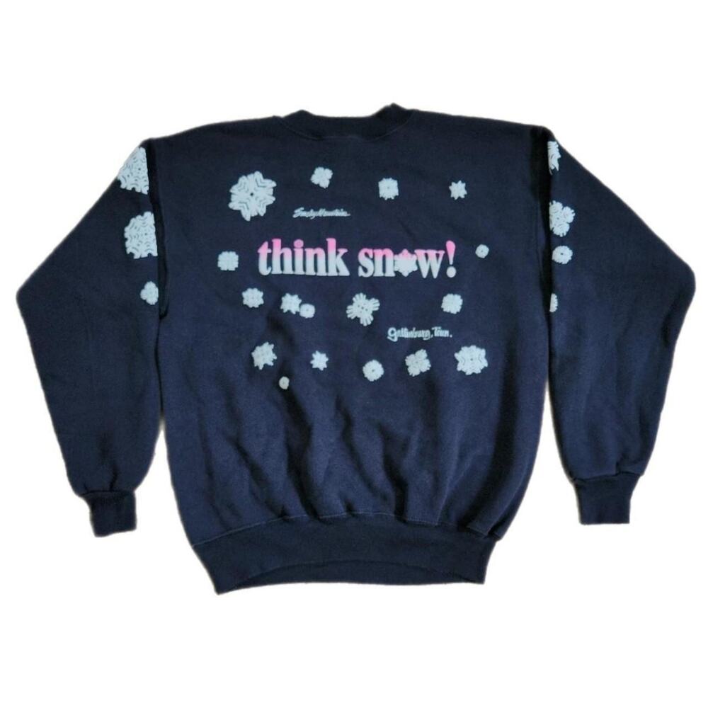 VINTAGE GATLINBURG TENNESEE SWEATER WINTER SNOW